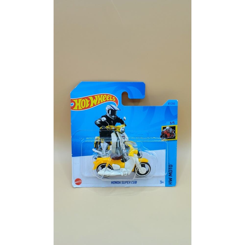 Hot Wheels - Honda Super Cub - HW Moto 2023 - HKK32 - Malaysia Card